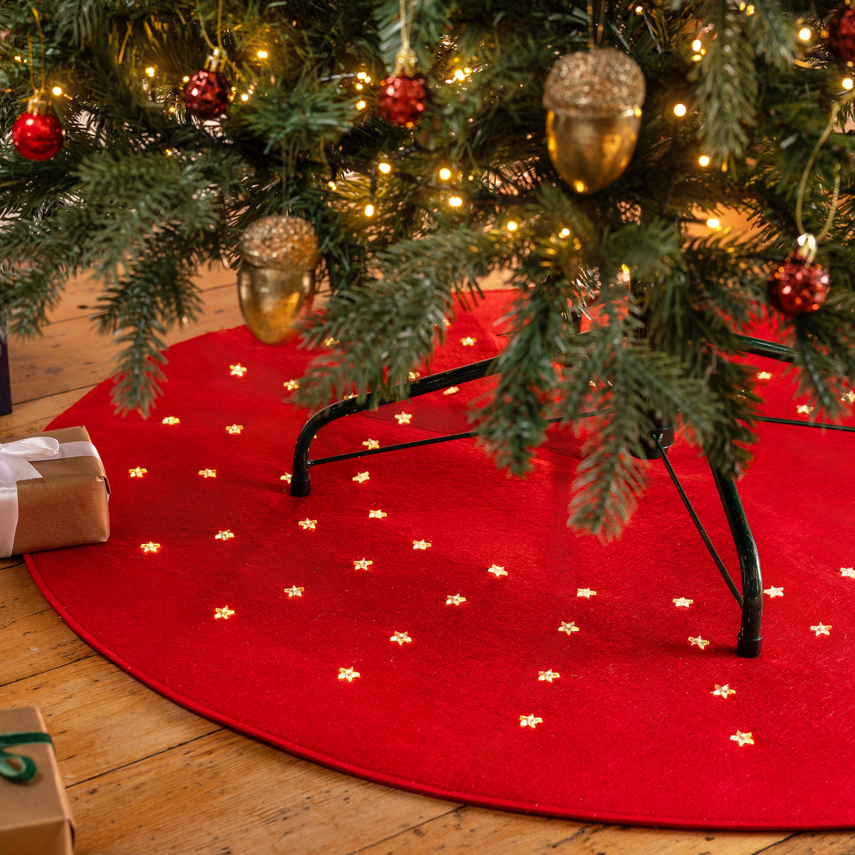 Starry LED Christmas Tree Mat