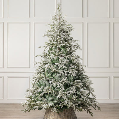 Verbier Fir Flocked Christmas Tree