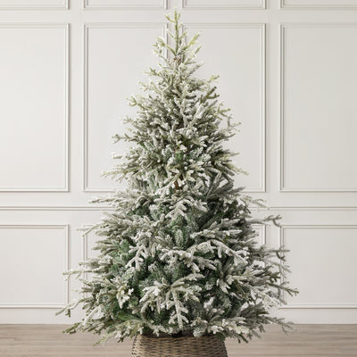 Verbier Fir Flocked Christmas Tree