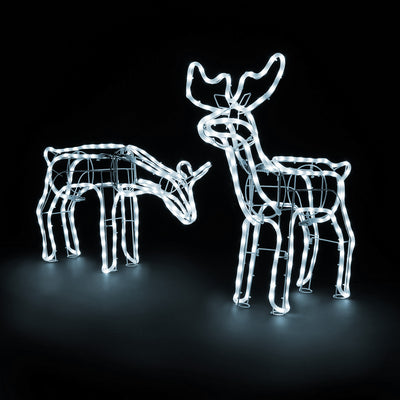White LED Reindeer