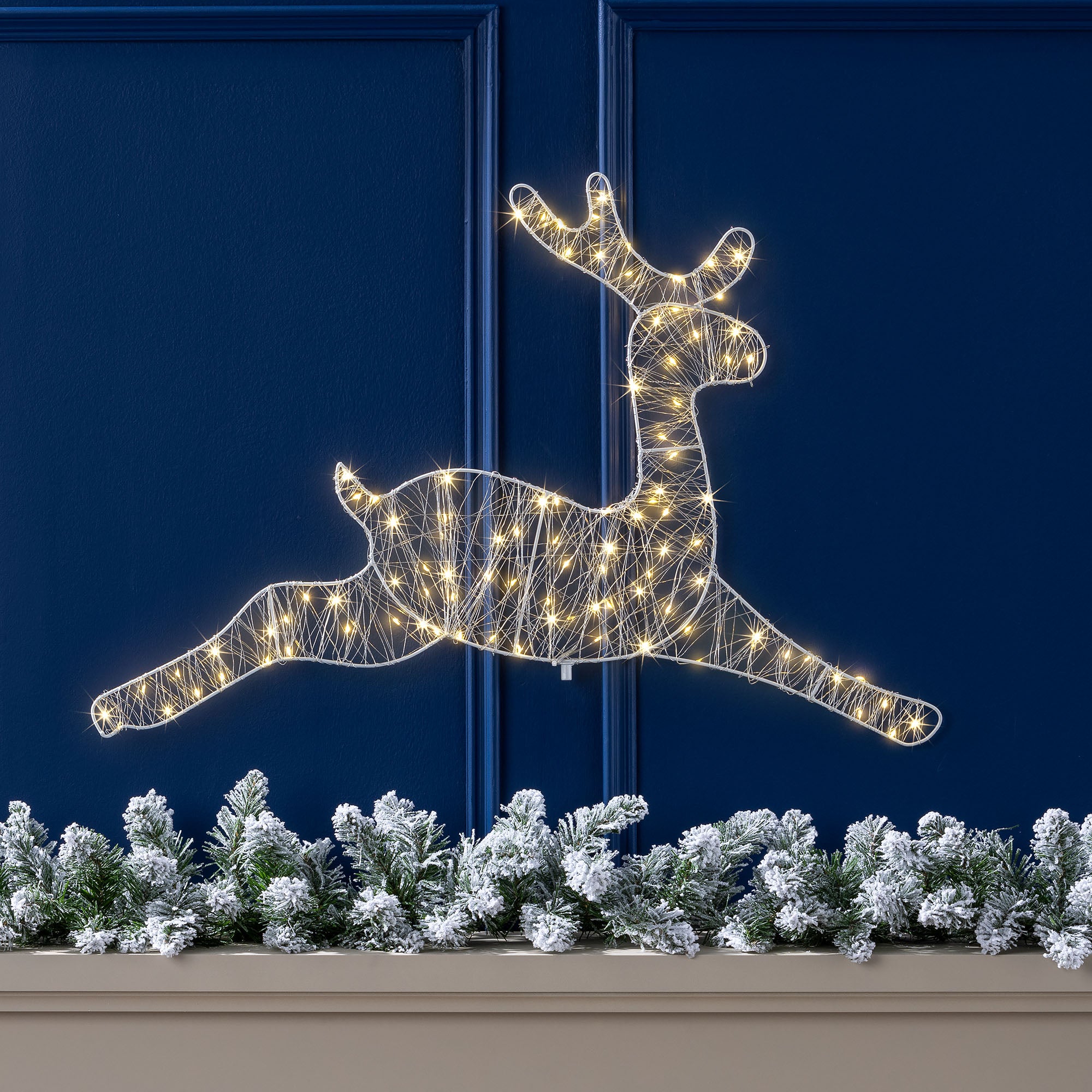 Reindeer Silhouette Pathway Stake Light