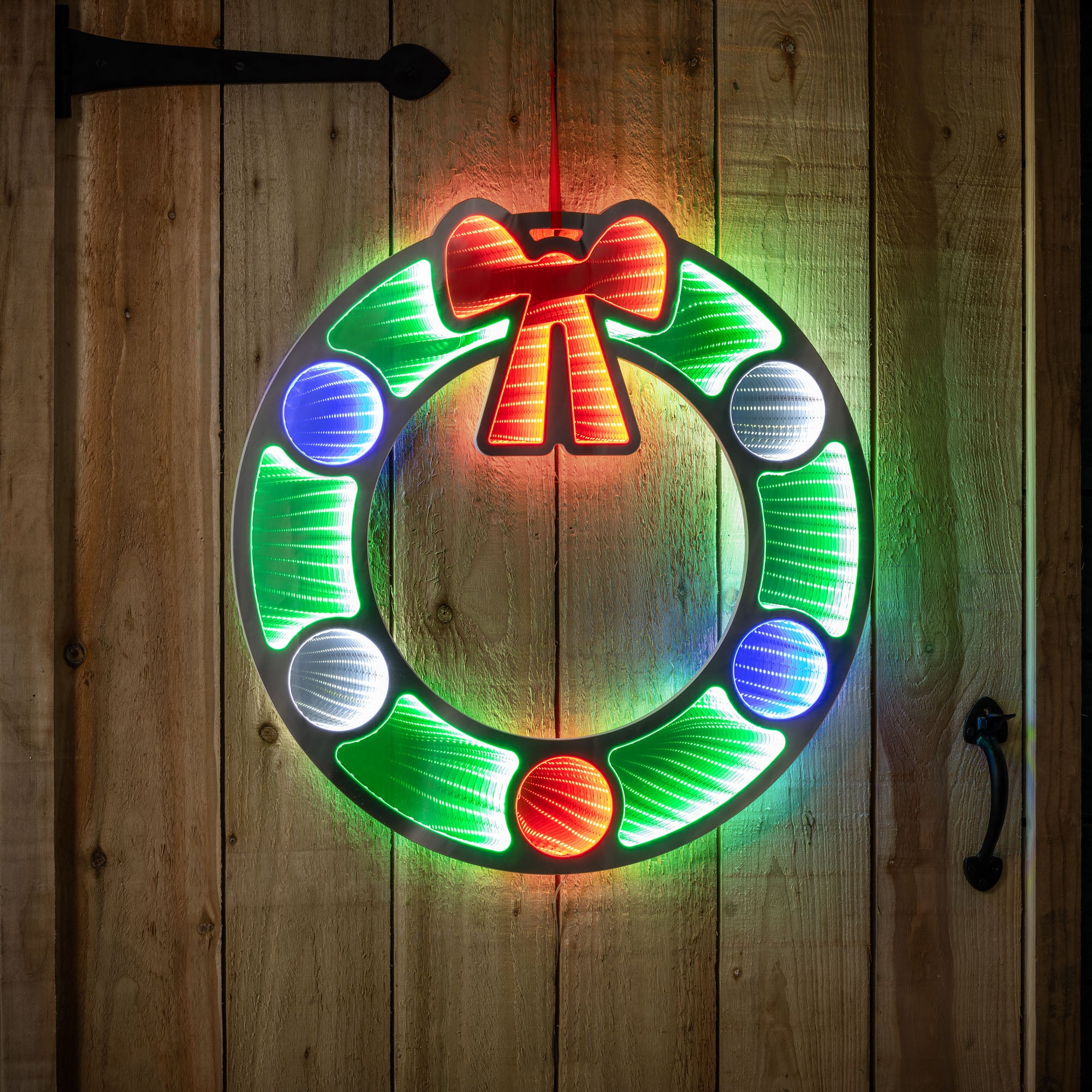 Christmas Wreath Infinity Light (40cm)